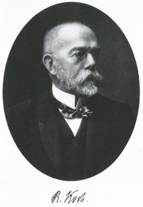 Robert Koch discovered the bugs that cause tuberculosis but had a beard that was gross