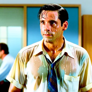 Cure body odor permanently? Illustrates the point about excessive sweat and sweating and body odor. 