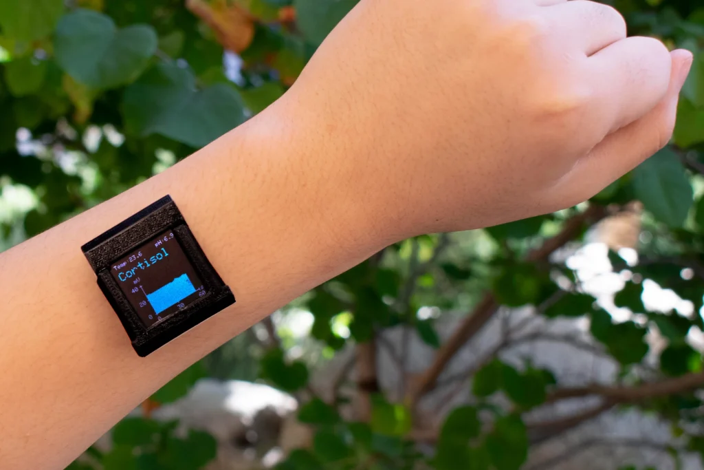 Sweat smart watch stress