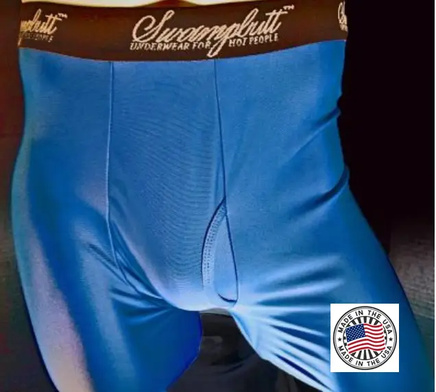 SwampButt Blue Made in the USA Underwear