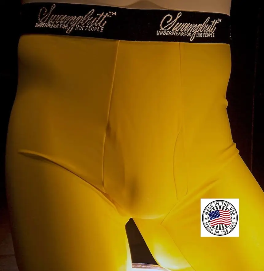 SwampButt Made In the USA Underwear Yellow