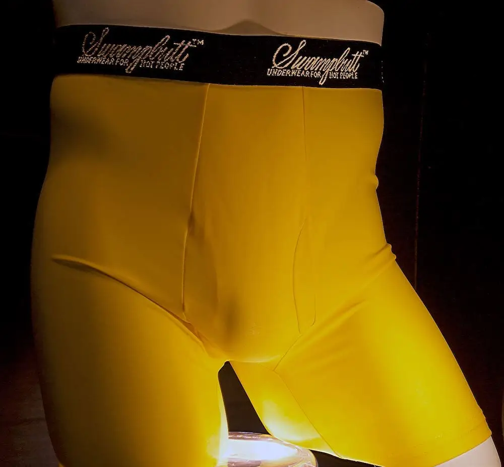 SwampButt Made In the USA Underwear Yellow.